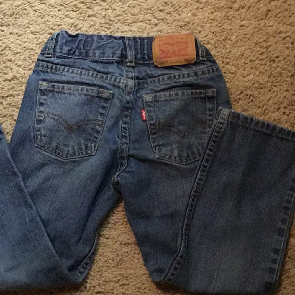 Boys size 6 Reg Levi’s 514 Straight Leg jeans - Picture 3 of 5